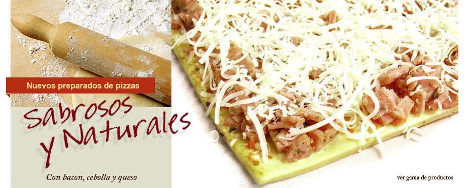 elaboración de pizzas.